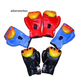 *e2wrwerbss* Children Kids FIRE Boxing Gloves Sparring Punching Fight Training Age 3-12 hot sell