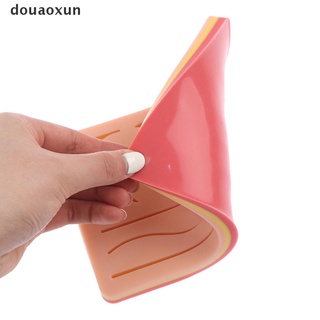 Douaoxun Silicone Skin Pad Suture Training Surgical Wound For Medical Practice With Net CL