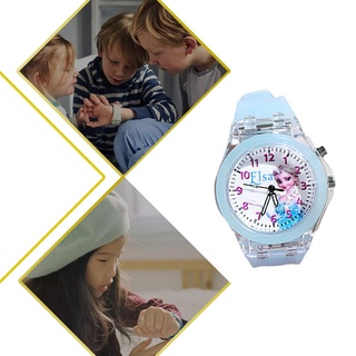 goldlife blue princess - reloj luminoso para niños, luces intermitentes en la noche