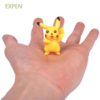 Expen niños juguete Anime PVC figura Mini juguete colección Pikachu figuras de acción