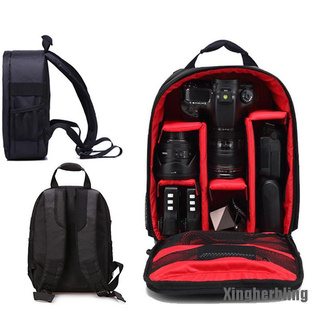XHB impermeable DSLR SLR cámara suave caso bolsas mochila mochila para Canon Nikon Sony