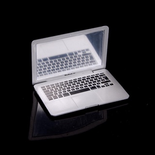 [Righteousflourishing] Mini bolsillo MacBook Air portátil cristal transparente mujeres cosmética belleza espejo