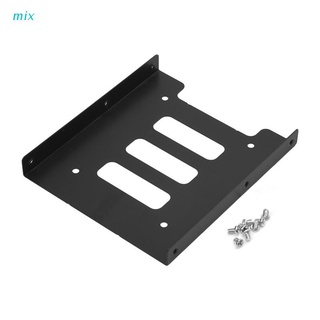 mix 2.5" to 3.5"SSD HDD Metal Adapter Mounting Bracket Hard Drive Holder Dock For PC