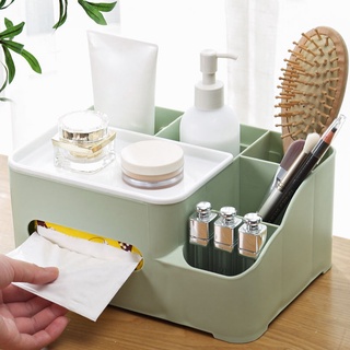 Caja de joyería de estilo múltiple para cosméticos niña organizador de maquillaje caja papelería almacenamiento de pañuelos contenedores de oficina herramienta-A (6)