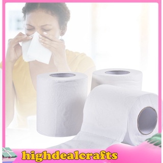 [hothome] 3 rollos De tela De baño suave blanco De 3 rollos/Dispensador De toallas De mano Para lavado/cocina