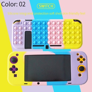 (Entrega Rápida) juguetes De silicona flexible Fidget Para Nintendo Switch Ns Popit (6)