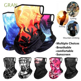 GRAN Outdoors Sports Neck Gaiter Cycling Bandana Cooling Face Scarf Snood Scarf Sun Protection Face Cover Face Rave Cover Balaclava Unisex Ear Loops Headband