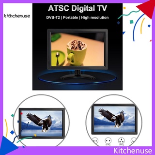KC ATSC Car Analog Television 14.1 Inch Ultra-thin Portable Analog TV Wide Application for Kitchen