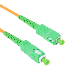 Bz [Listo STOCK] SC/APC-SM-Cable De Puente De Fibra Óptica De 3 Mm , Extensión De Un Solo Modo (3)