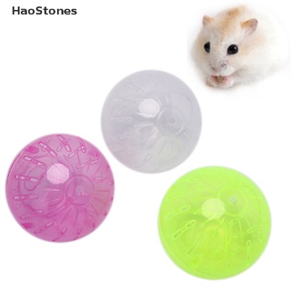Haostones de plástico para mascotas roedores ratones Jogging pelota juguete hámster Gerbil rata ejercicio bolas juguetes MY