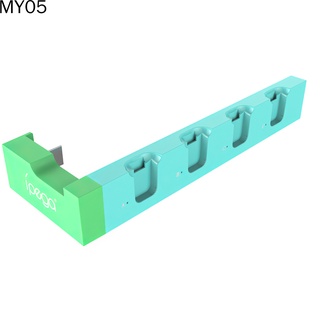 manija cargador juego pad usb dual interfaces cargador slide rail diseño izquierda derecha manijas pequeñas con cuatro ranuras de carga indicador de luz base de carga para consola de juegos mango