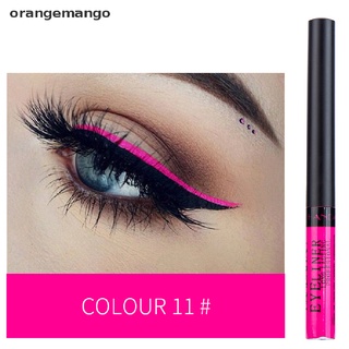 Orangemango 12 Colores Mate Color Delineador Kit De Maquillaje Impermeable Colorido De Ojos Pluma CL