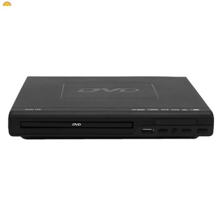 [en stock] reproductor de dvd portátil para tv soporte usb puerto compacto multi región dvd/svcd/cd/disc reproductor con mando a distancia, no compatible con hd