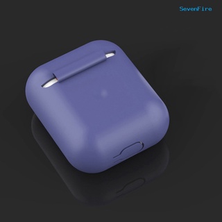 sevenfire - bolsa de almacenamiento para auriculares inalámbricos, resistente al desgaste, resistente al desgaste, para airpods 2