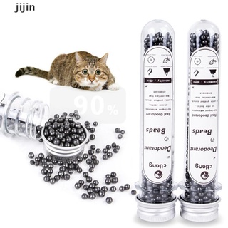 jijin pet olor activado camada para gatos absorbe olor peculiar limpieza desodorizante.