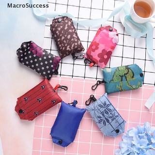 [MAR] creative women foldable handy shopping bag reusable tote pouch recycle handbags YJG