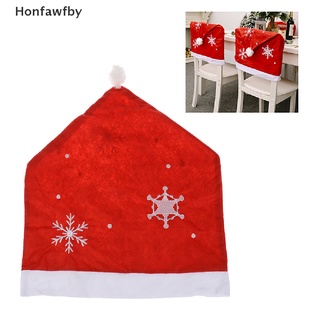 Honfawfby Red Santa Claus Cap Chair Back Cover Christmas Dinner Table Party Xmas Decor *Hot Sale