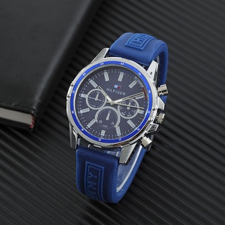 relojes de pulsera de cuarzo a la moda para hombres de lujo con banda de silicona grande reloj deportivo relogio masculino