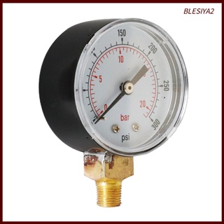 [BRBLESIYA2] 0-300psi 0-20bar medidor de presión Mini-dial compresor de aire medidor de presión hidráulica TS-Y504