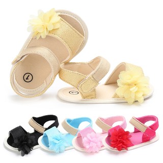 Walkers bebé niñas princesa sandalias niño Slip-On primeros caminantes zapatos de verano