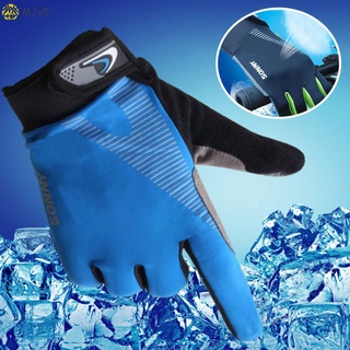 Mjy5 - guantes antideslizantes transpirables con pantalla táctil, ciclismo, dedo completo, suministros de bicicleta