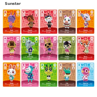 [Sunstar] Lolly Animal Crossing Amiibo New Horizons tarjeta de juego para NS Switch juego de tarjetas (1)