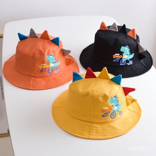 Nuevo sombrero de bebé sombrero de cubo de otoño protección solar recién nacido bebé sombrero de Sol de primavera y otoño hombre sombrero de cubo de Sol de moda femenina (1)
