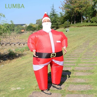LUMBA Party Gift Mascot Outfit Performance Clothing Role Play Dress Up Christmas Inflatable Costumes Men Santa Claus Cartoon Funny Children Woman Cosplay Props