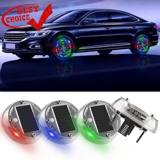 Universal 12 LEDs neumáticos de coche luces de rueda de energía Solar luces de rueda para coches