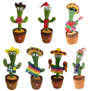 la niños divertidos baile cactus peluche juguetes para la educación de la primera infancia