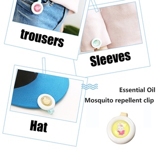 [Weteasd] Mosquito Repellent Button Baby Kids Buckle Outdoor Anti-mosquito Repellent 5ml