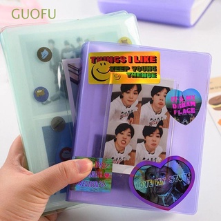 Guofu 64 Fotos color De gelatina en existencia porta tarjetas Binders/Álbum De Fotos Instax/Multicolor