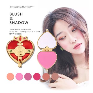[Disponible En Inventario] 6 Colores Sailor Moon Maquillaje De Colorete De Mejilla Color Diferente Polvo Prensado Base Cara (1)