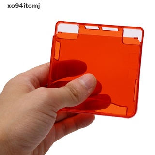 【it】 Clear Protective Cover Case Shell For GBA SP Game Console Crystal Cover Case .