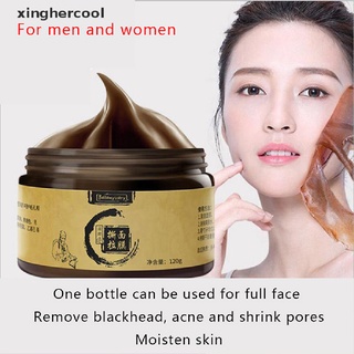 [xinghercool] beauty peel-off face-pack transitional herbal ginseng black head face-pack 120ml hot (9)
