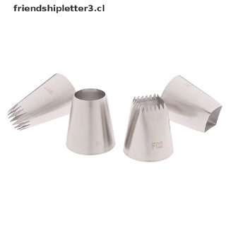 【friendshipletter3.cl】 4Pcs Icing Piping Nozzles Cake Decorating Nozzles DIY Cream Pastry Baking Tool .