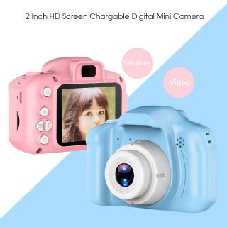 2 pulgadas hd pantalla recargable digital mini cámara niños lindo cámara niño juguetes fotografía al aire libre (4)