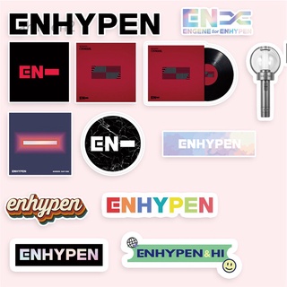Hot + 105 pzas/set De Álbum De Fotos ENHYPEN adhesivo Para equipaje Laptop Laptop stickers De colección De fans