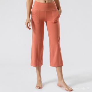 Pantalones largos De Yoga De verano nueva Cintura Alta Para mujer/pantalones De baile De pierna anchas Para mujer