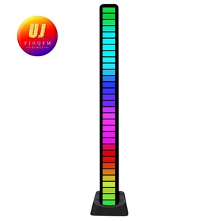 Sound Control Light, Voice-Activated Pickup Rhythm Lights, Car Decoration Rhythm Light, Colorful Music Ambient Light Bar (1)