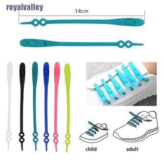 royalvalley 12 cordones de silicona perezosos redondos elásticos para zapatos especiales sin corbata de goma ujgf