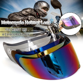 Scap/motocicleta escudo de viento de la lente del casco visera de la cara completa de reemplazo para casco de Moto K1 K3SV K5 (3)