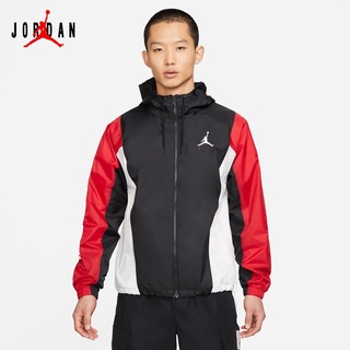 nike air jordan empalme chaqueta hombres running fitness ropa deportiva moda casual contraste color chaqueta cv2241