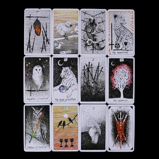 (hotsale) 78pcs the Wild Unknown Tarot Deck Rider-Waite Oracle Set Fortune Telling Cards { bigsale }