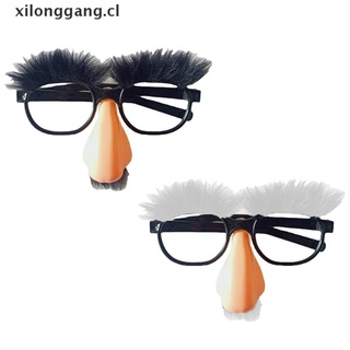 longang disfraz de halloween gafas y bigote divertido adulto gran nariz festival suministros. (2)