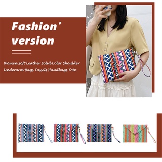 ifashion1 vintage estilo étnico mujeres lona impresión sobre muñequera bolso bolso bolso