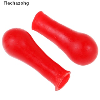 [flechazohg] 10pcs gotero rojo bombilla de goma cabeza caída botella insertar pipeta laboratorio suministros caliente (5)