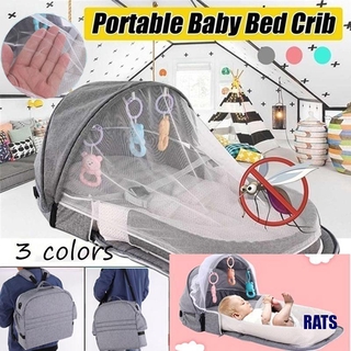 (Rats) cuna Portátil plegable Anti-mosquitos Para Cama De bebé transpirable