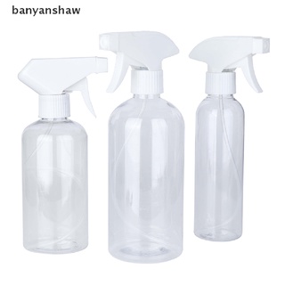 Banyanshaw 250/400/500ml Limpieza Spray Botella Vacía Niebla Suministros De Jardín CL