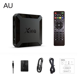 X96Q H313 4K 60 Fps TV BOX 2.4G WIFI HDMI-compatible Network Smart TV BOX